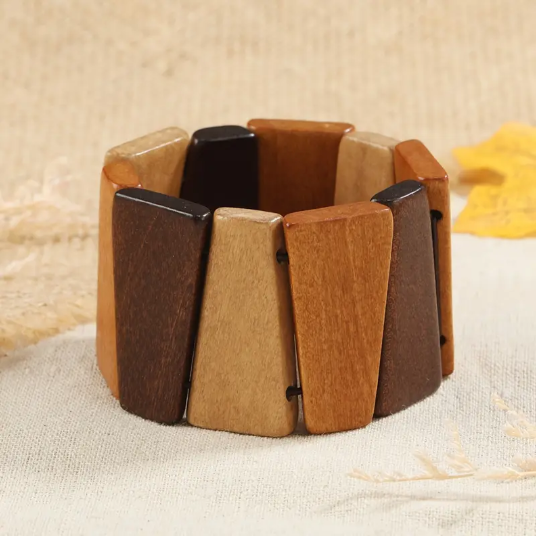 Sacred Wood Guardian Bracelet