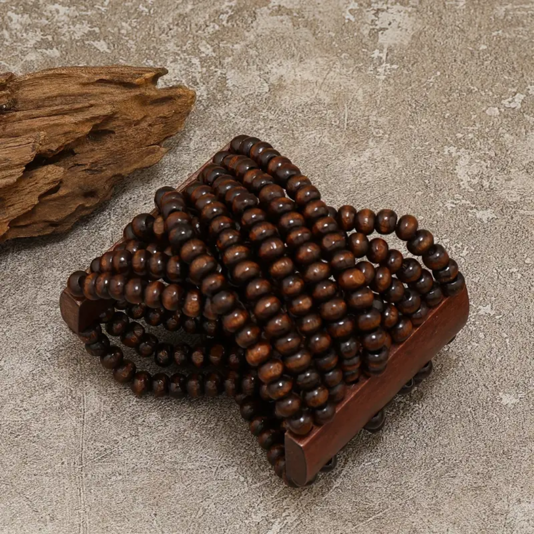 Sacred Wood Strength Bracelet