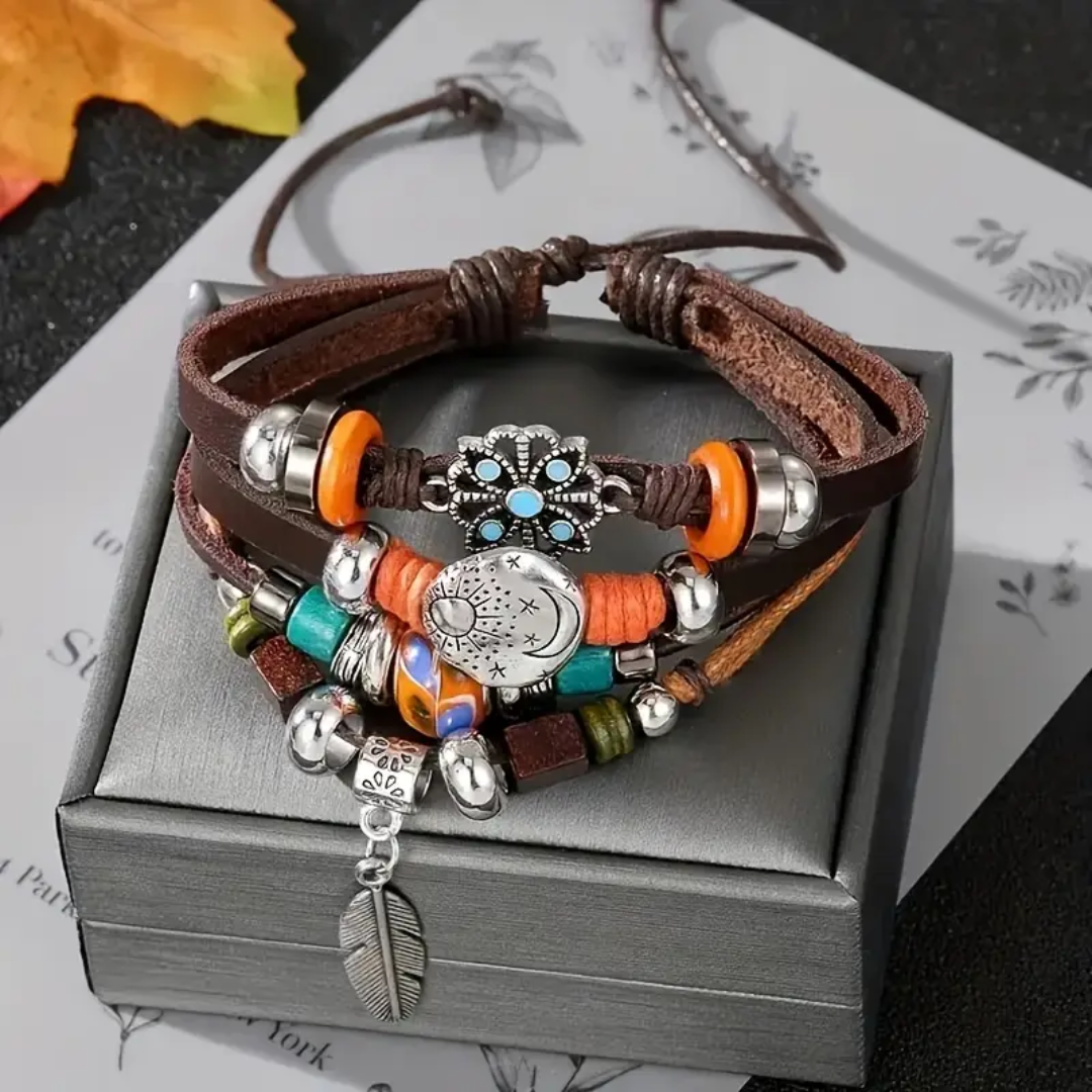 Spirit Feather Protection Bracelet