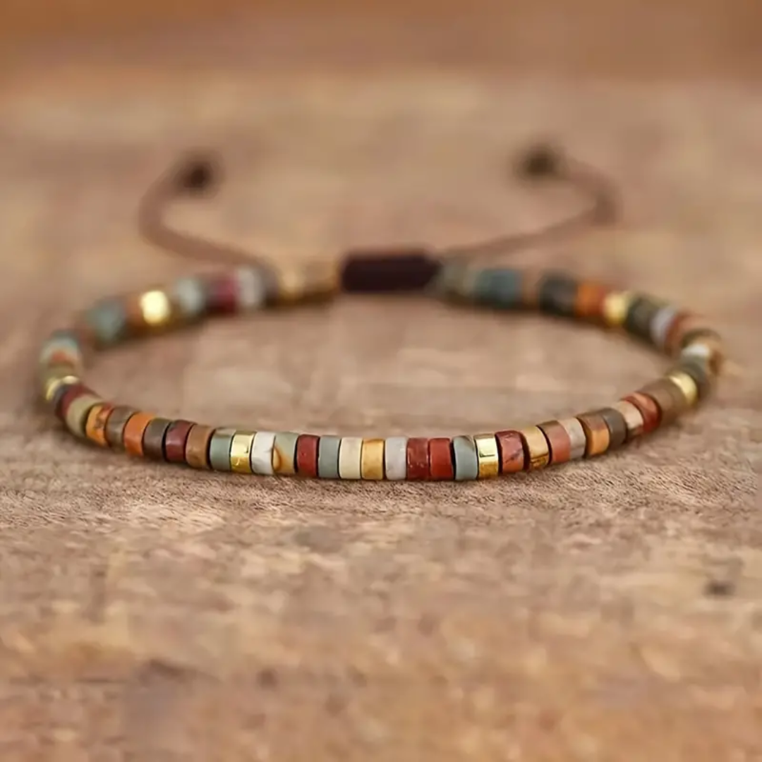 Sunset Horizon Beaded Bracelet