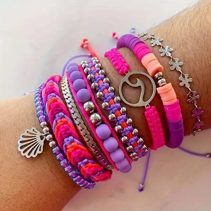 Ocean Vibes Summer Bracelet Set