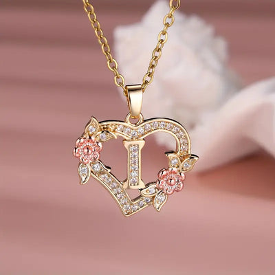 Love Bright Letter Necklace