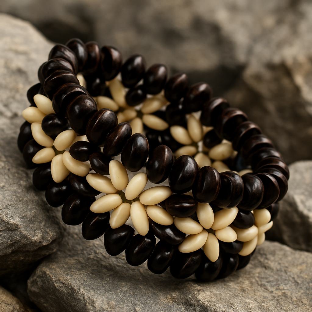 Coconut Harmony Tribal Bracelet