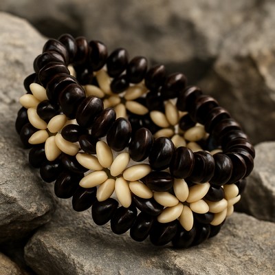 Coconut Harmony Tribal Bracelet