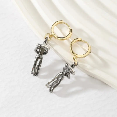 Embrace Gold & Silver Earrings