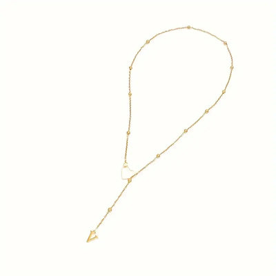 Love Dangling Letter Necklace