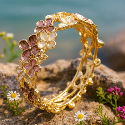 Golden Blossom Harmony Bracelet