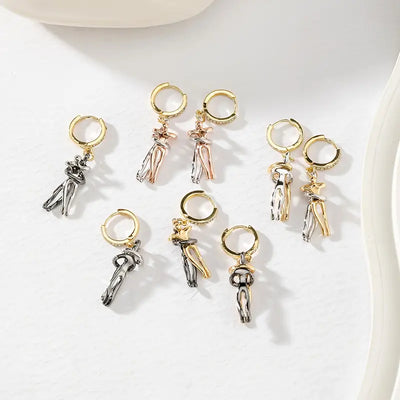 Embrace Gold & Silver Earrings