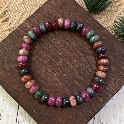Rainbow Tourmaline Harmony Bracelet