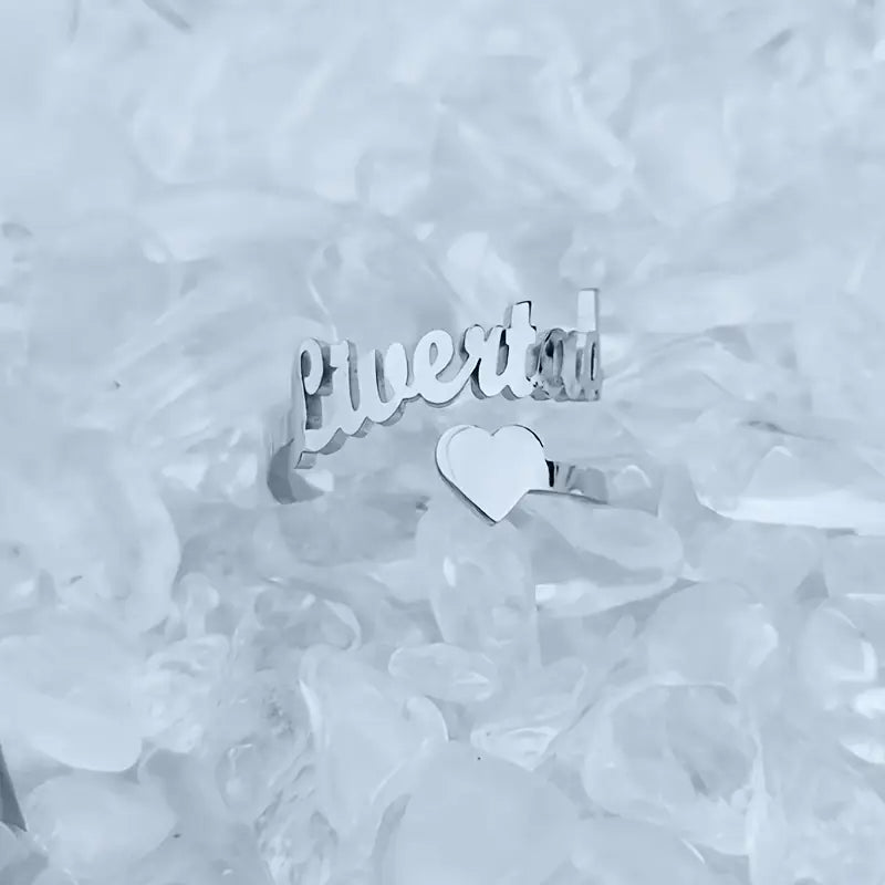 Adjustable Signature Love Ring