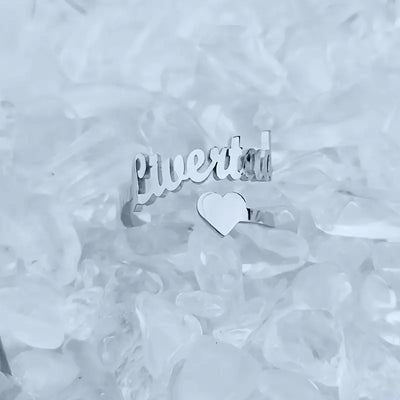 Adjustable Signature Love Ring