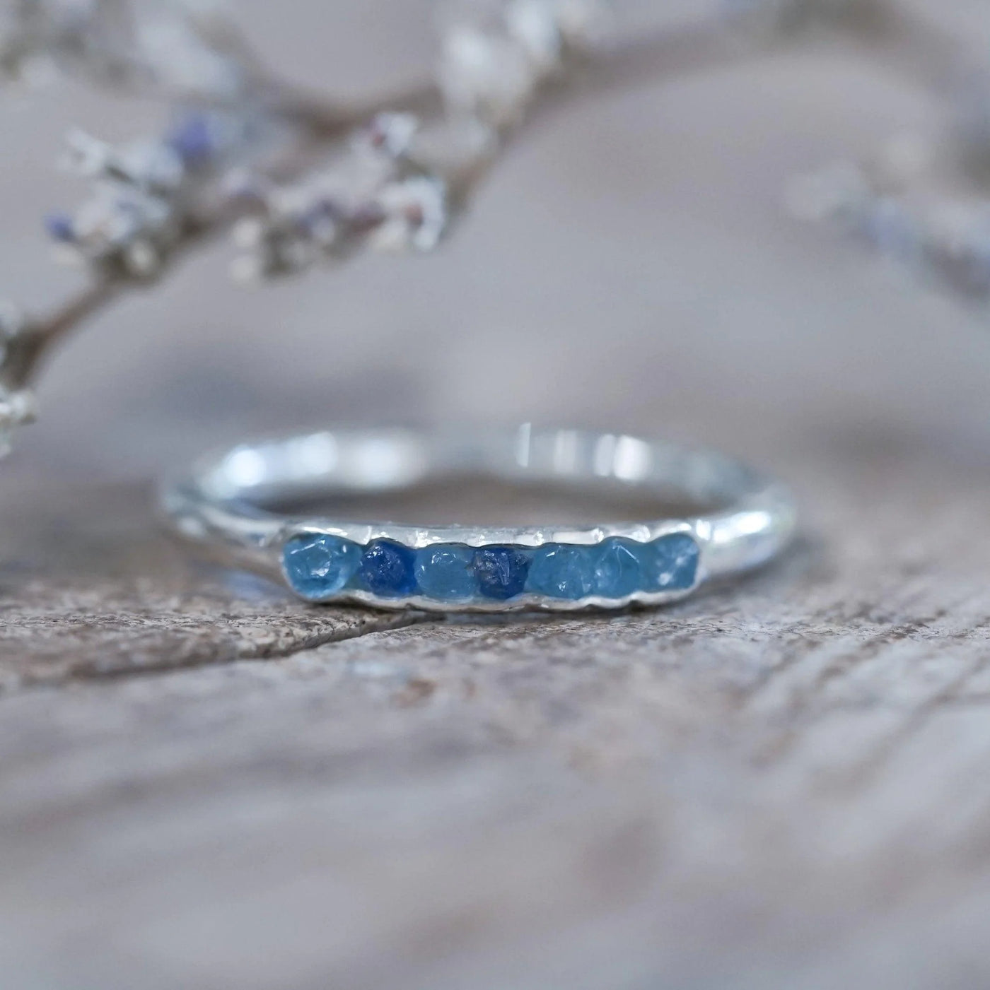 December – Blue Hauyne Gem Ring