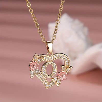 Love Bright Letter Necklace