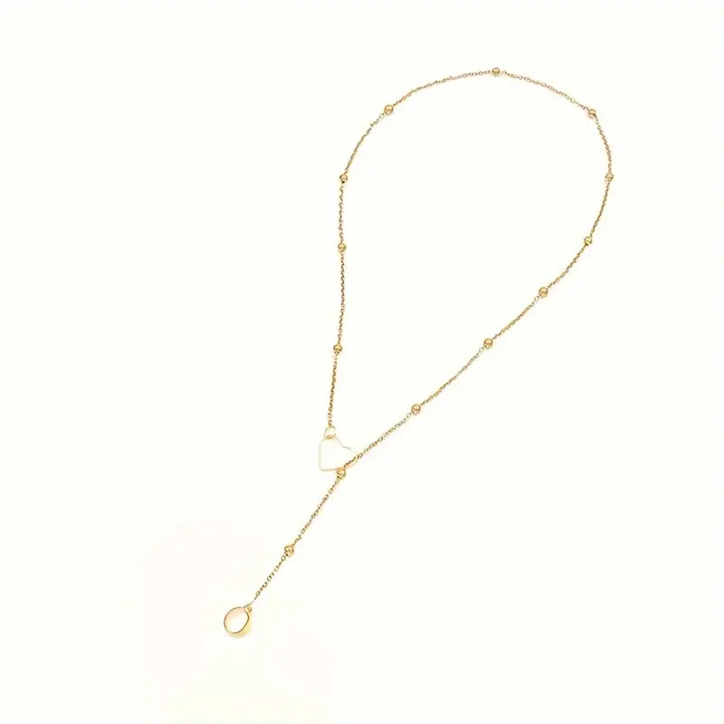 Love Dangling Letter Necklace
