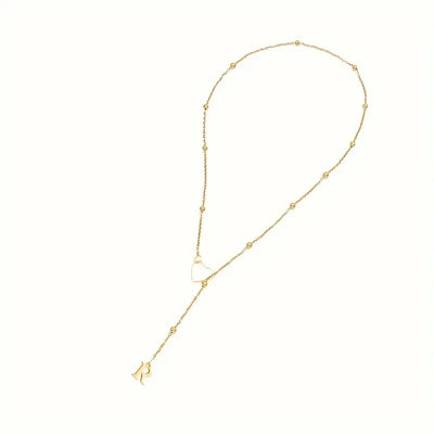 Love Dangling Letter Necklace