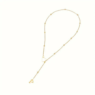 Love Dangling Letter Necklace