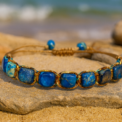 Ocean Depths Stone Bracelet