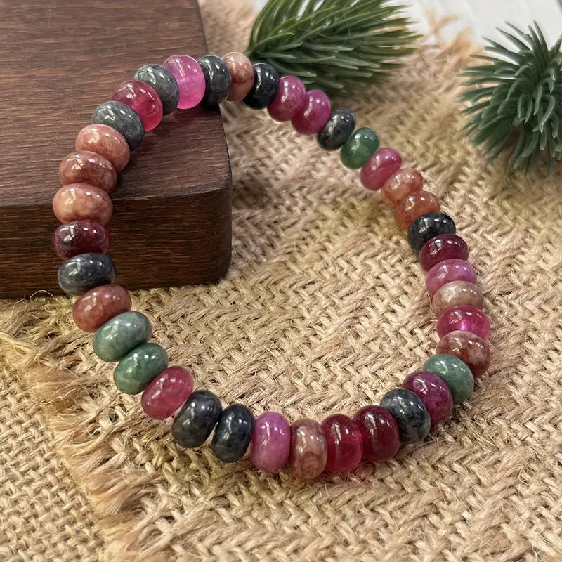Rainbow Tourmaline Harmony Bracelet