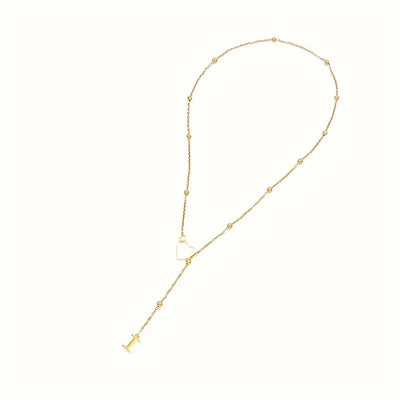 Love Dangling Letter Necklace