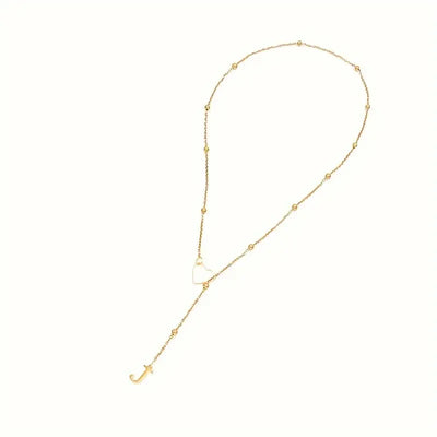 Love Dangling Letter Necklace
