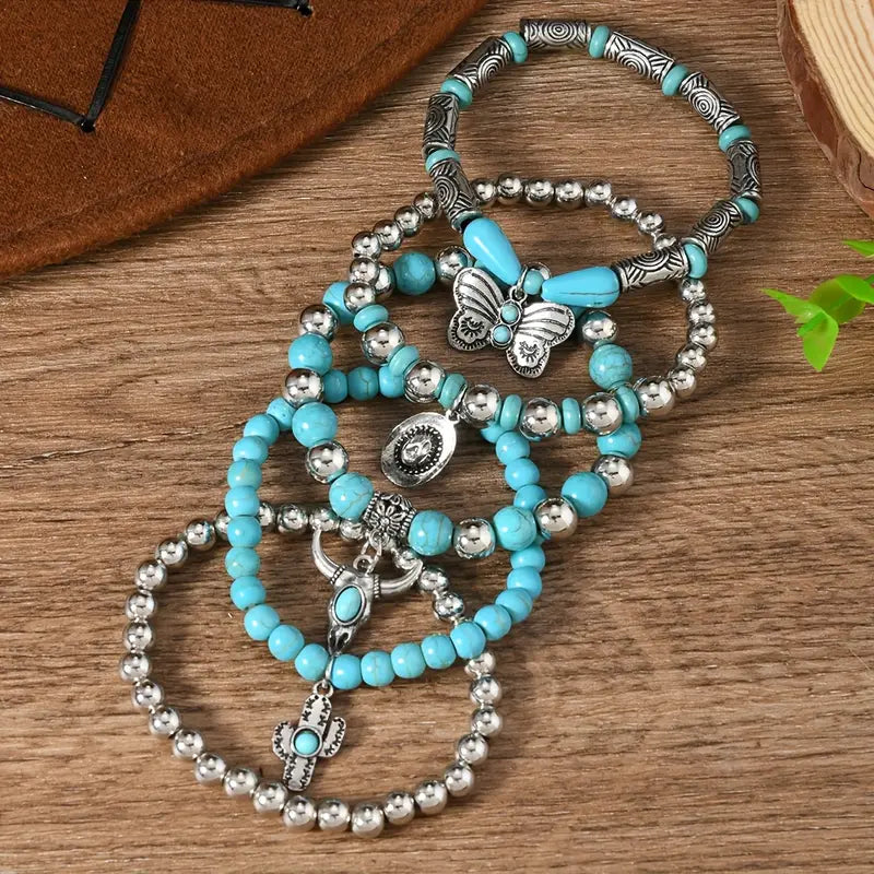 Turquoise Spirit Bracelet Set