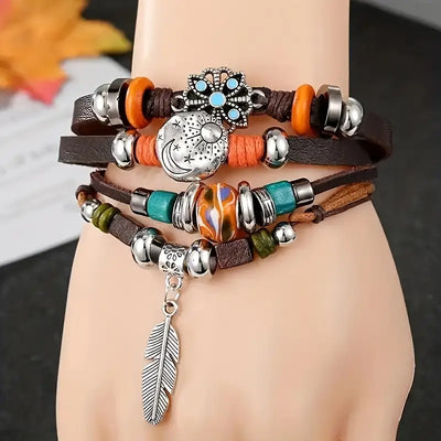 Spirit Feather Protection Bracelet