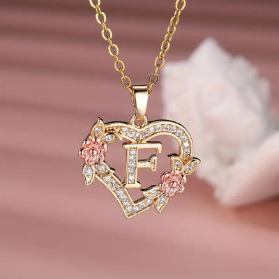 Love Bright Letter Necklace