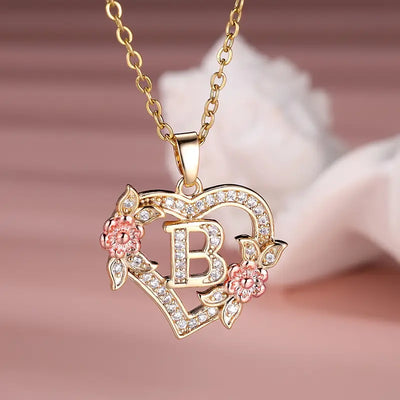Love Bright Letter Necklace