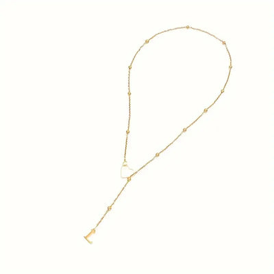 Love Dangling Letter Necklace