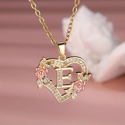 Love Bright Letter Necklace