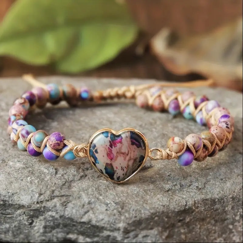Purple Heart Energy Bracelet