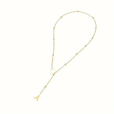 Love Dangling Letter Necklace