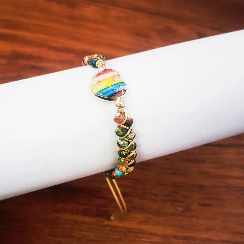 Rainbow Chakra Love Bracelet