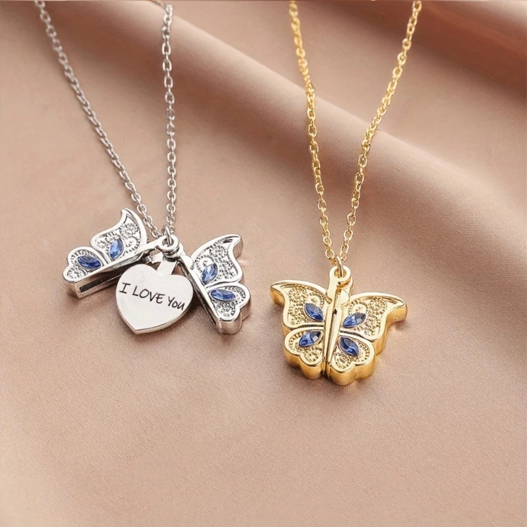 Butterfly Love Bright Necklace